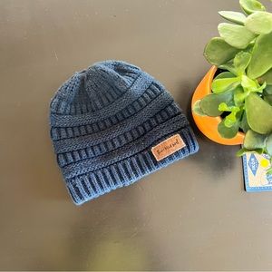 Three bird nest beanie